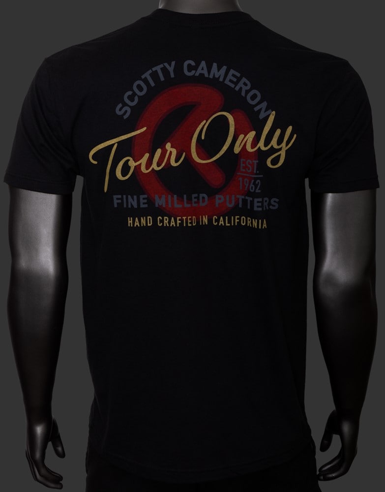 スコッティキャメロン ツアーオンリー サークルＴ　Tシャツ ブラック/レッド Ｓ　SCOTTY CAMERON 2022 TOUR ONLY CIRCLE T T-SHIRT BLACK/RED SMALL 104678