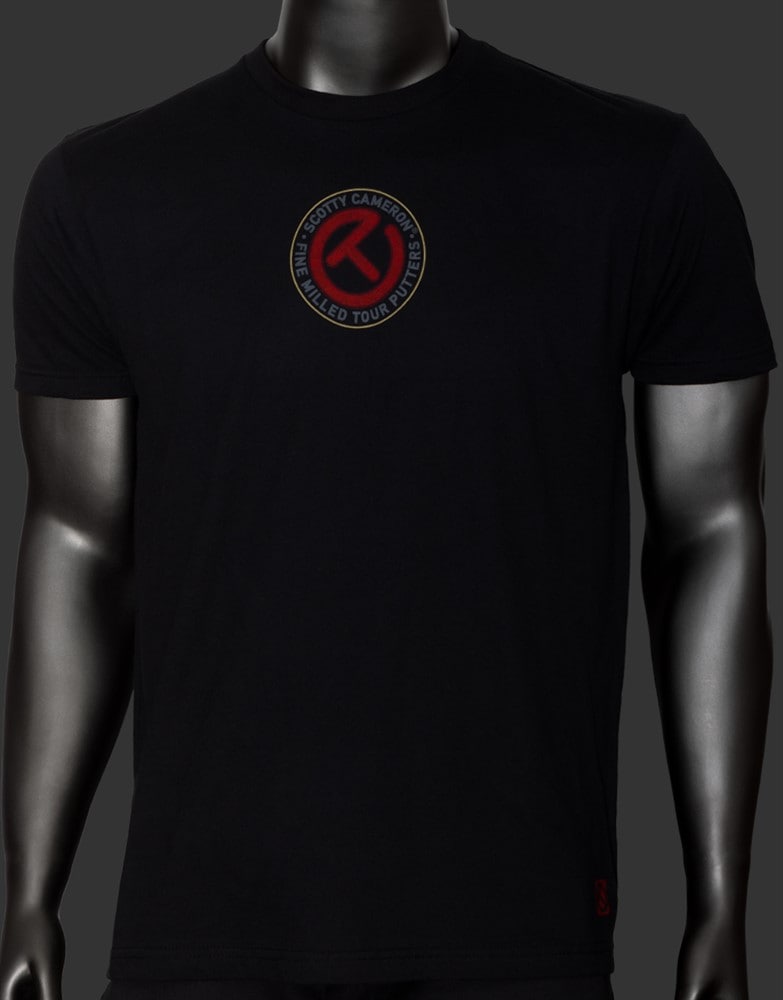 スコッティキャメロン ツアーオンリー サークルＴ　Tシャツ ブラック/レッド Ｓ　SCOTTY CAMERON 2022 TOUR ONLY CIRCLE T T-SHIRT BLACK/RED SMALL 104678