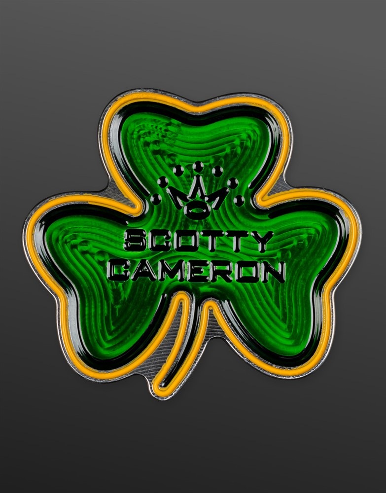 スコッティキャメロン クローバーリーフ コイン ボールマーカー グリーン SCOTTY CAMERON 2025 CLOVER LEAF CAMERON COIN BALL MARKER GREEN SC110023