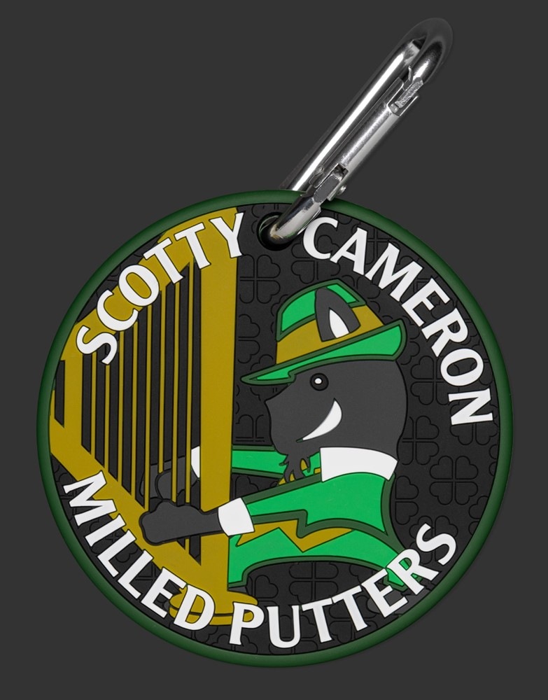 スコッティキャメロン デュエリングハープス ラバーパッティングディスク ブラック SCOTTY CAMERON 2024 DUELING HARPS RUBBER PUTTING DISC BLACK 105348