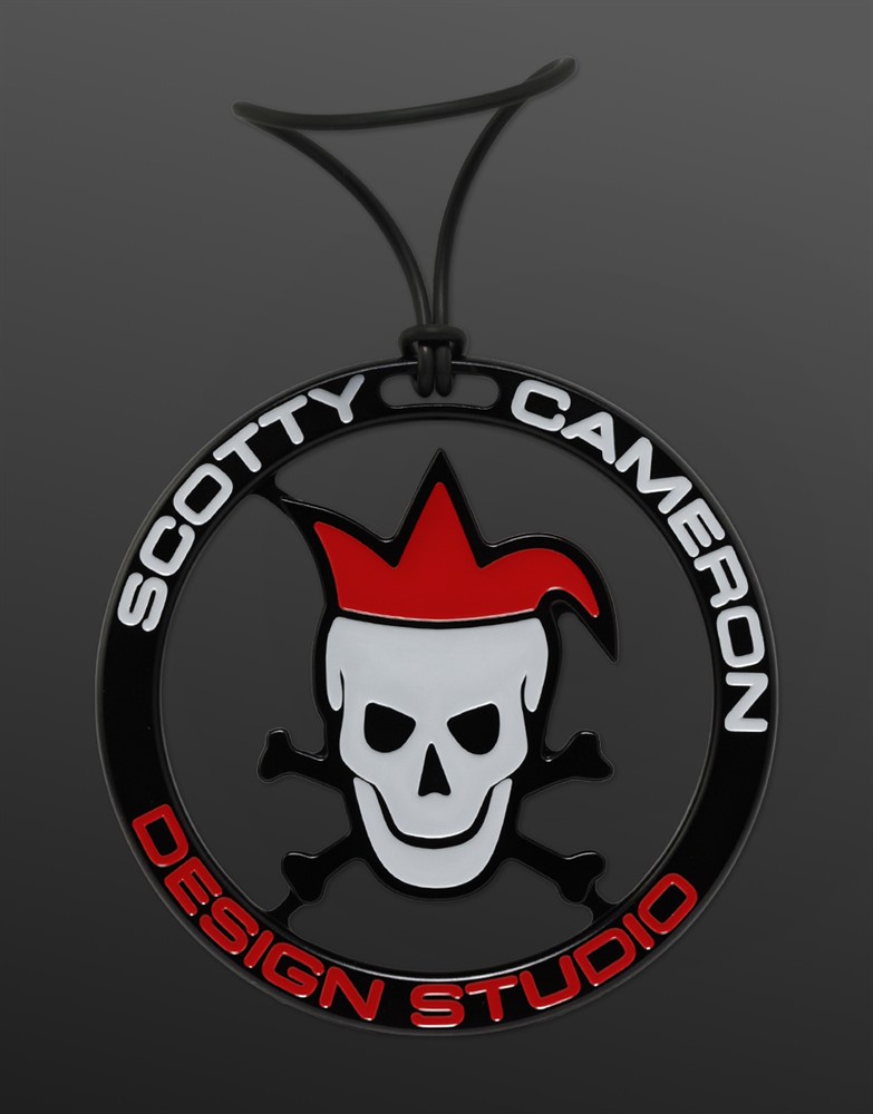 スコッティキャメロン ハロウィン ツアージェスター バッグタグ アノダイズド ブラック  SCOTTY CAMERON 2025 TOUR JSTER ALUMINUM BAG TAG ANODIZED BLACK SC110017