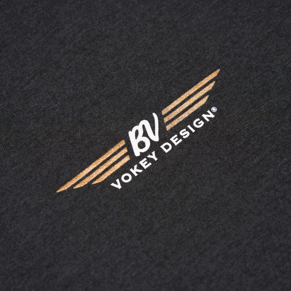 ボーケイ BVウィングス ロングスリーブ Tシャツ ブラックフロスト M VOKEY BV WINGS LONG SLEEVE T SHIRT BLACK FROST M 40455