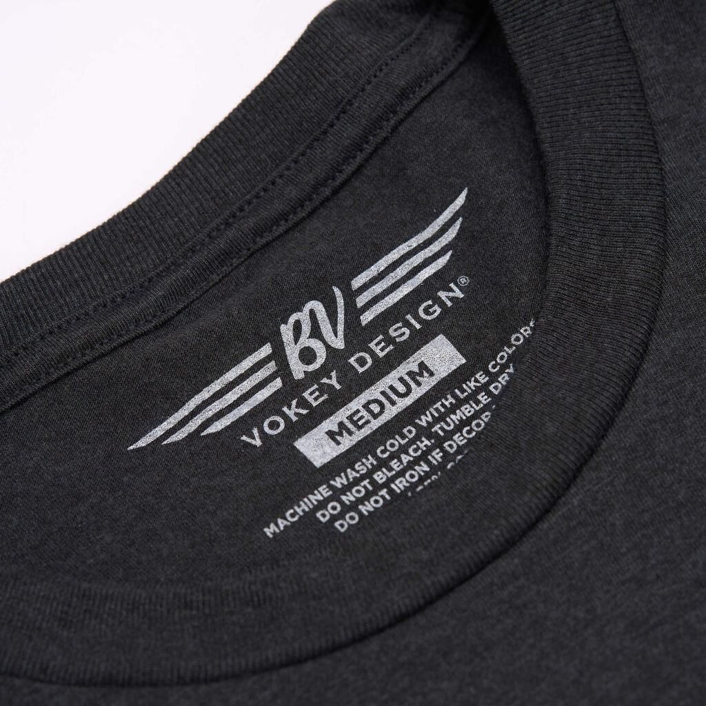 ボーケイ BVウィングス ロングスリーブ Tシャツ ブラックフロスト M VOKEY BV WINGS LONG SLEEVE T SHIRT BLACK FROST M 40455