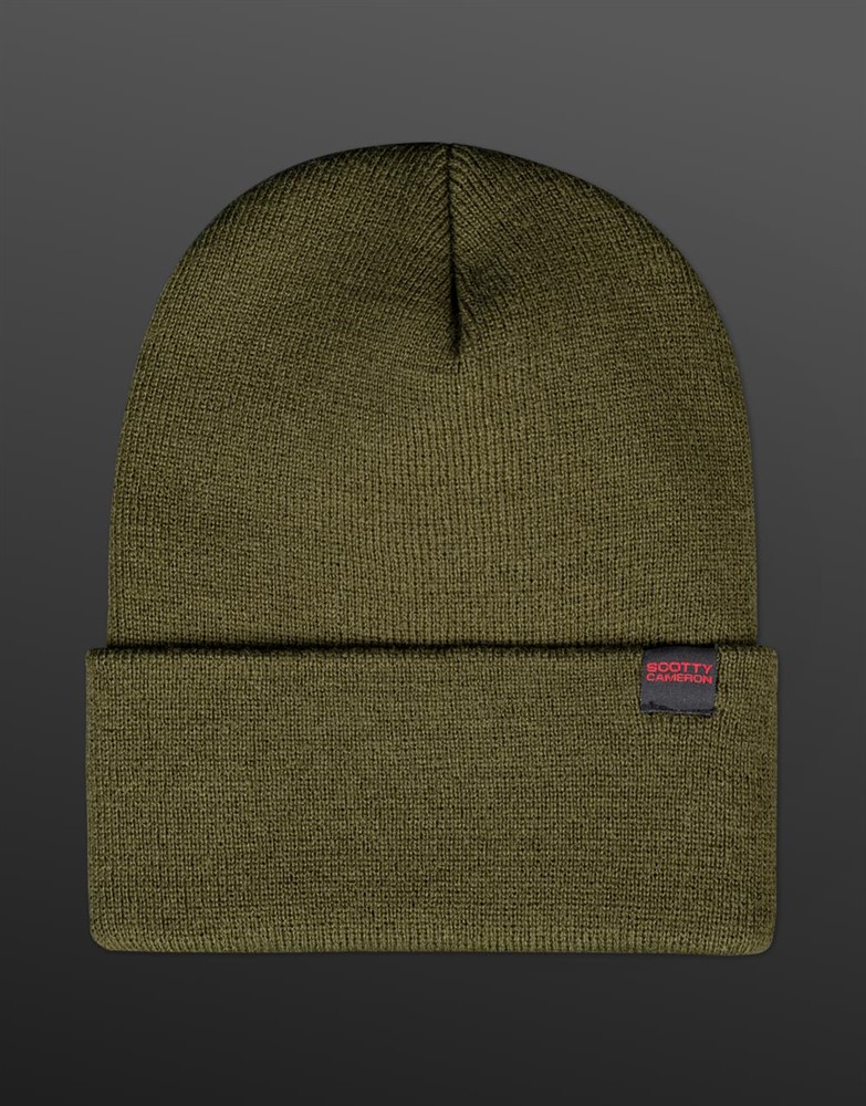 スコッティキャメロン ダンシングスコッティキャメロン ニットキャップ ビニー オリーブ  SCOTTY CAMERON 2025 OLIVE DANCING SCOTTY CAMERON KNIT BEANIE SC060030