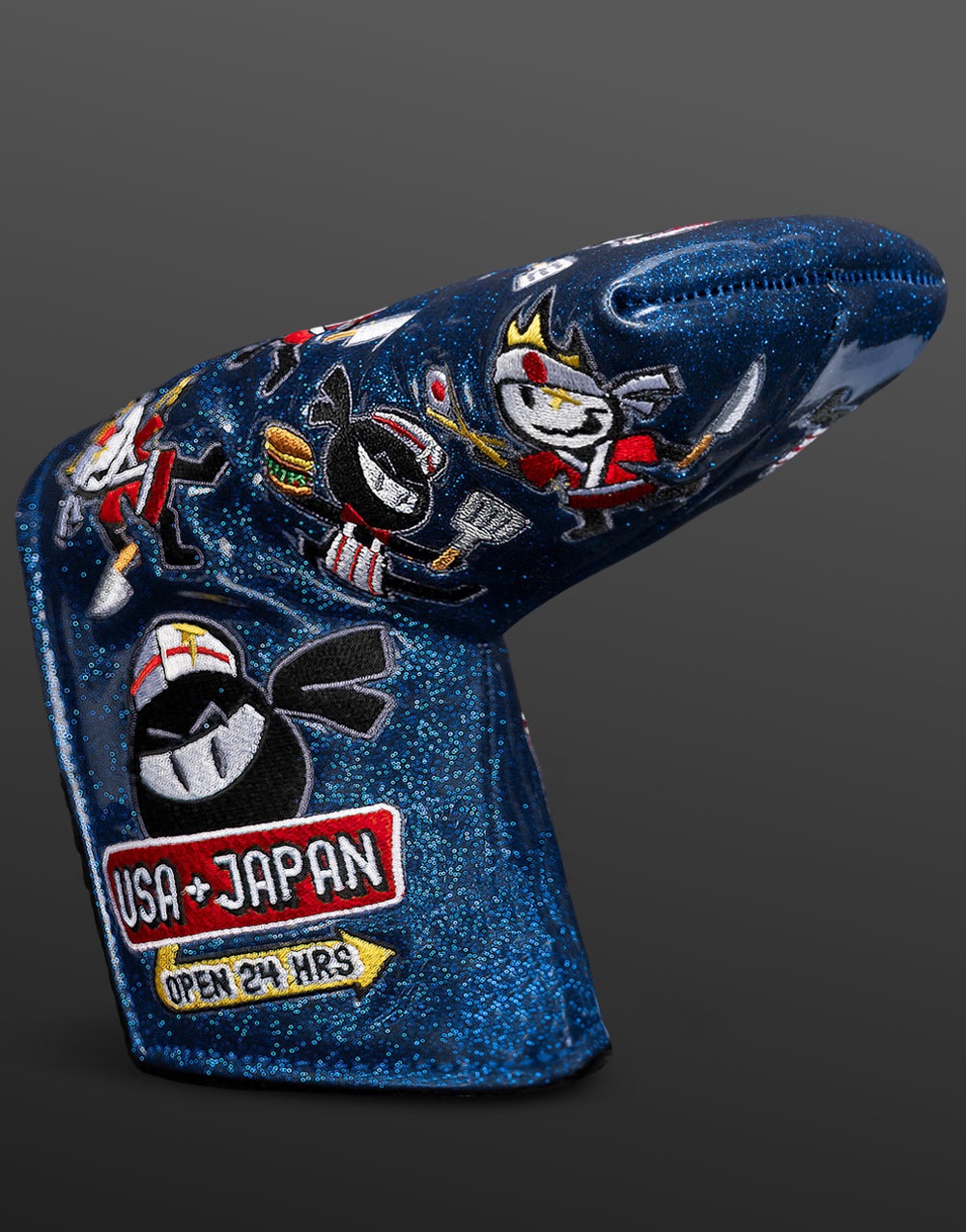 スコッティキャメロン 忍者ダイナー ヘッドカバー スパークルネイビー