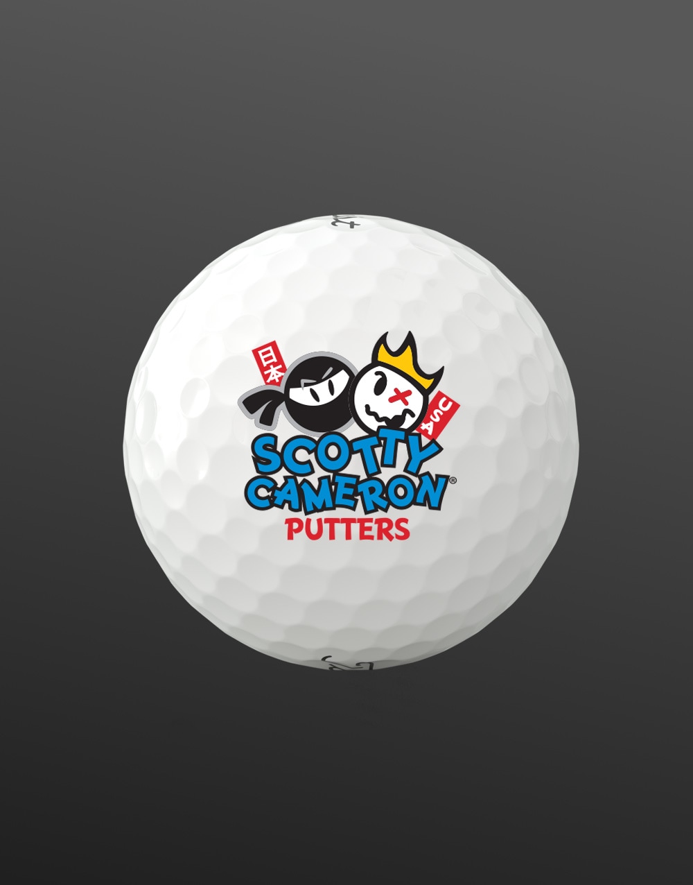 スコッティキャメロン USA + Japan プロ V1 ゴルフボール SCOTTY