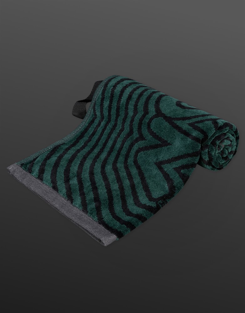 スコッティキャメロン ダンシングスコッティキャメロン リップル ゴルフタオル グリーン SCOTTY CAMERON 2025 SC RIPPLE GOLF TOWEL GREEN SC100022