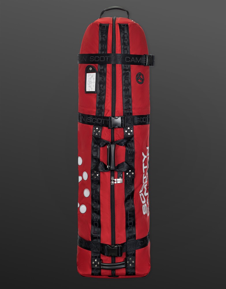 スコッティキャメロン ２０２５ クラブ グローブ ツアートラベラー バッグ SB レッド　SCOTTY CAMERON 2025 CLUB GLOVE TOUR TRAVELER SB RED SC020021