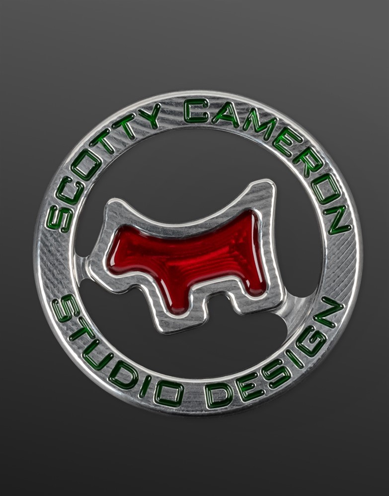 スコッティキャメロン スコッティドッグ スタジオデザイン コイン ボールマーカー レッド　SCOTTY CAMERON 2025 SCOTTY DOG STUDIO DESIGN CAMERON COIN SC110029