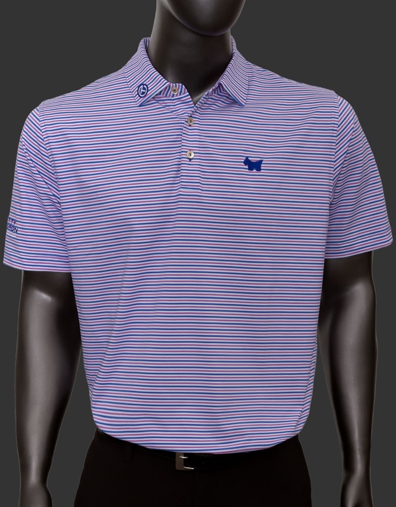 スコッティキャメロン ポロシャツ スコッティドッグ オールソンパフォーマンス ジャージ サファイア Ｌ　SCOTTY CAMERON 2023 POLO SHIRT SCOTTY DOG OLSON PERFORMANCE JERSEY SAPPHIRE LARGE 105105