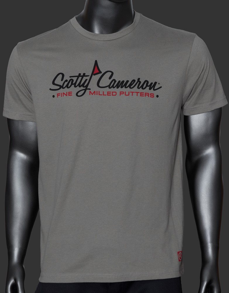 スコッティキャメロン SCピンフラッグ　Tシャツ ウォームグレイ Ｓ SCOTTY CAMERON 2022 SC PINFLAGT T SHIRT WARM GRAY SMALL 103159