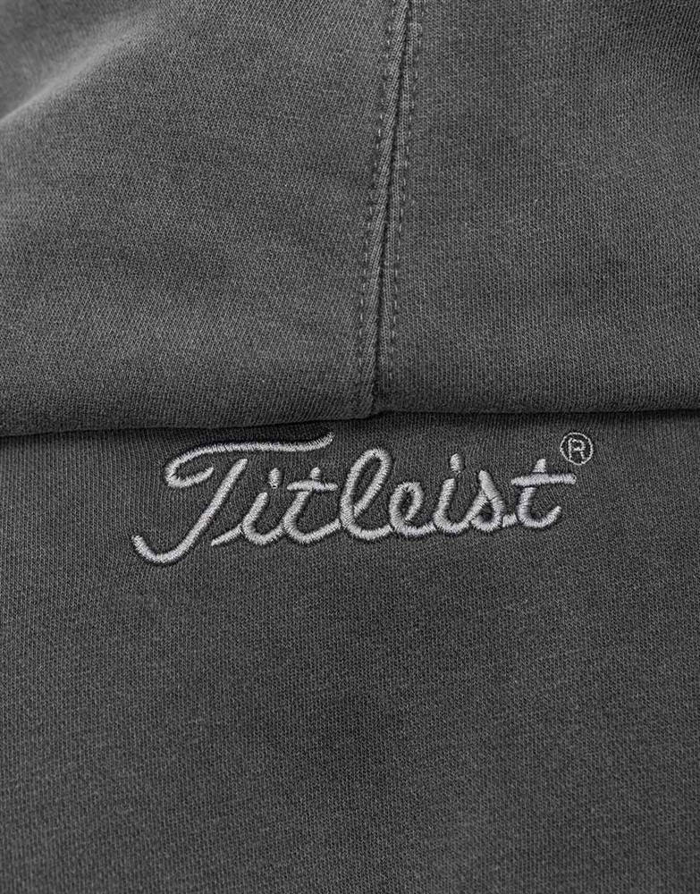 スコッティキャメロン ７ポイントクラウン フーディ ピグメントブラック M 　SCOTTY CAMERON 7 POINT CROWN HOODIE PIGMENT BLACK MEDIUM SC080047