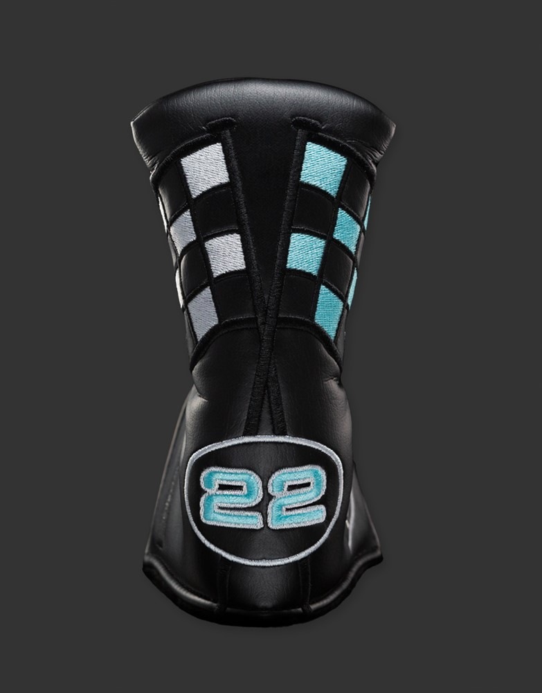 スコッティキャメロン 2022 クラブキャメロン チェッカーフラグ ヘッドカバー ブラック　CAMERON 2022 CLUB CAMERON CHECKER FLAG HEADCOVER BLACK CC2022HC
