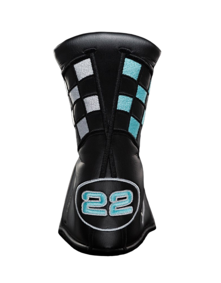 スコッティキャメロン 2022 クラブキャメロン チェッカーフラグ ヘッドカバー ブラック　CAMERON 2022 CLUB CAMERON CHECKER FLAG HEADCOVER BLACK CC2022HC