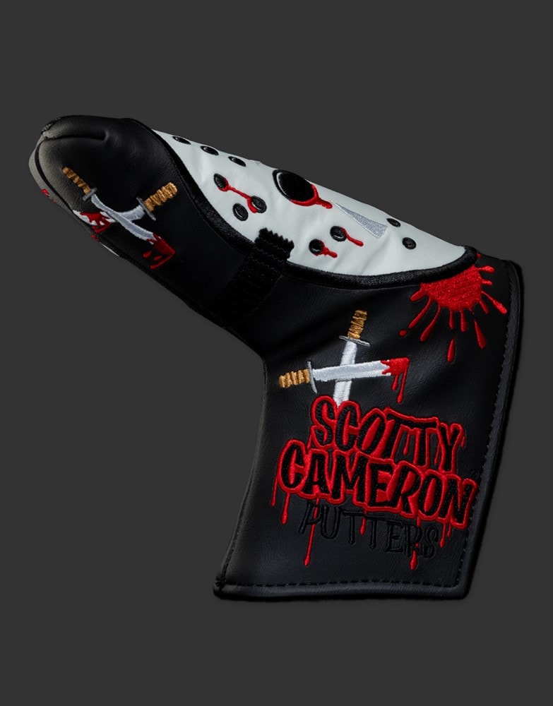 スコッティキャメロン 2022ハロウィン ハックショウ ヘッドカバー ブラック　SCOTTY CAMERON 2022 HALLOWEEN HACK SHOW HEADCOVER BLACK 104668