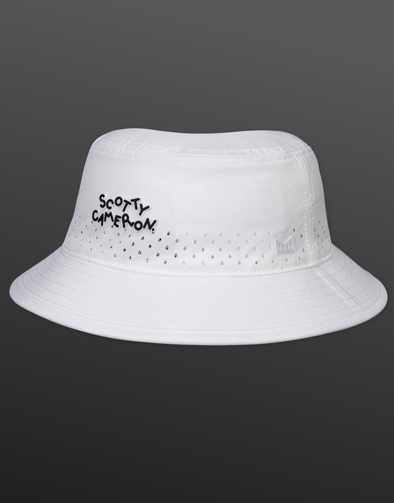 スコッティキャメロン ダンシングスコッティキャメロン メリン バケットハット ホワイト  SCOTTY CAMERON 2026 DANCING SCOTTY CAMERON MELIN BUCKET HAT WHITE SC060029