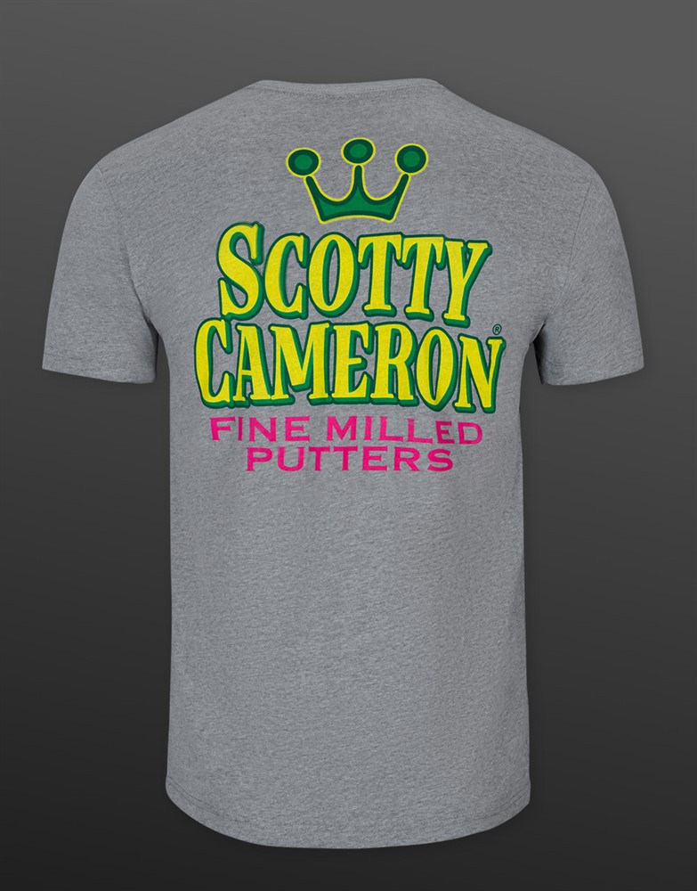 スコッティキャメロン ミニクラウン Tシャツ ヘザーグレー XXL SCOTTY CAMERON 2025 MINI CROWN T SHIRT HEATHER GRAY XX-LARGE SC080045