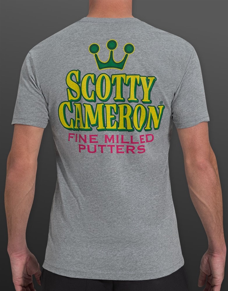 スコッティキャメロン ミニクラウン Tシャツ ヘザーグレー XXL SCOTTY CAMERON 2025 MINI CROWN T SHIRT HEATHER GRAY XX-LARGE SC080045