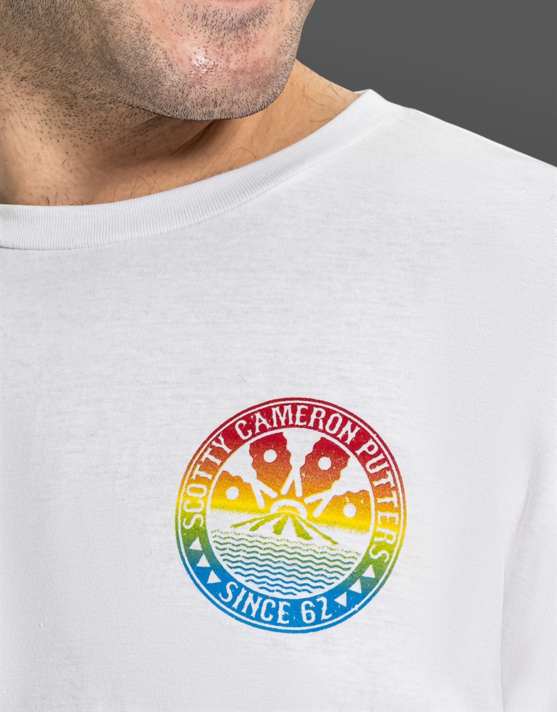 スコッティキャメロン アイランドカレント ロングスリーブ Tシャツ ホワイト S  SCOTTY CAMERON 2026 ISLAND CURRENT LONG SLEEVE T SHIRT WHITE SMALL SC080121