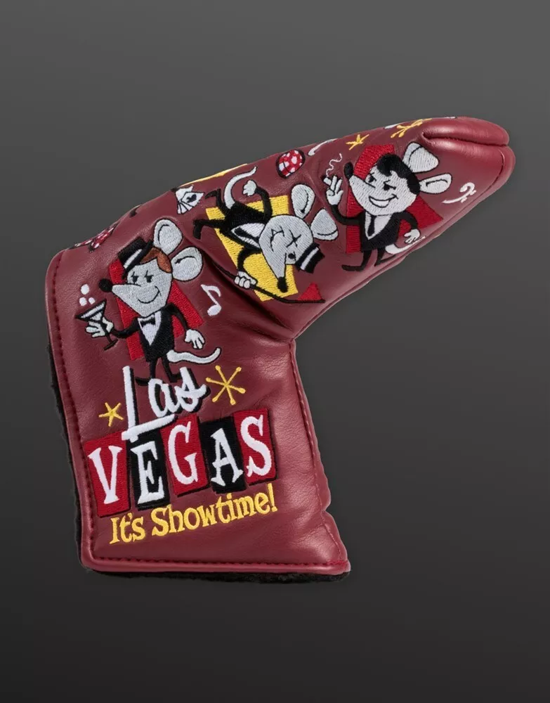 スコッティキャメロン 2024 ラスベガス ショータイム ヘッドカバー レッド  SCOTTY CAMERON 2024 LAS VEGAS ITS SHOWTIME HEADCOVER RED SC050007