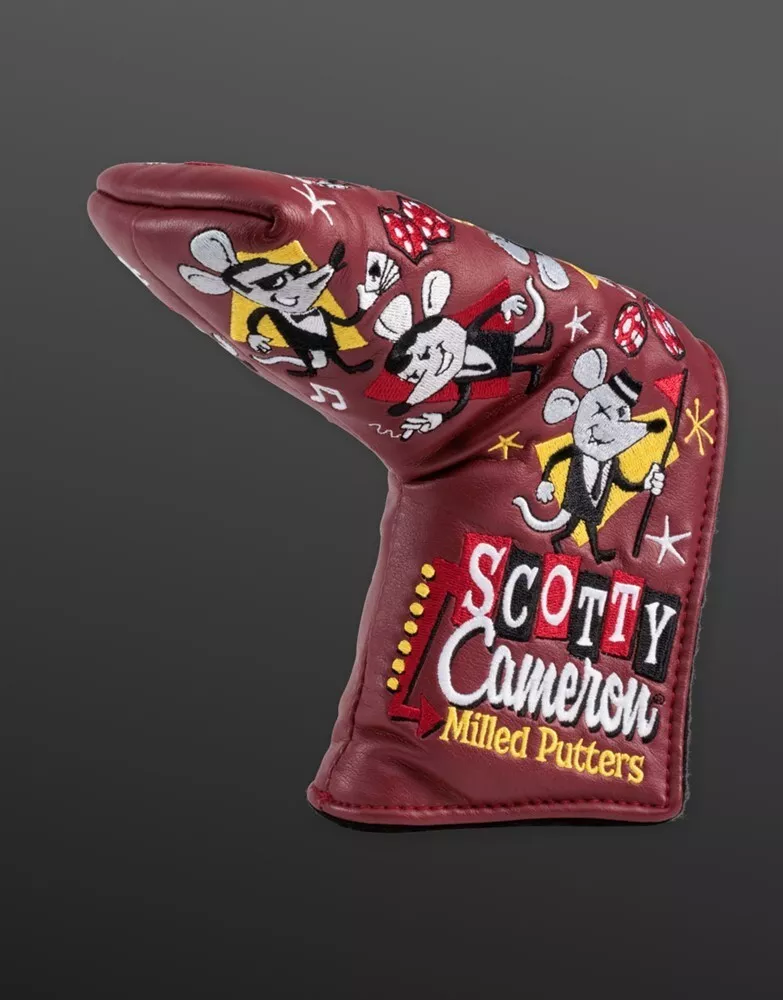 スコッティキャメロン 2024 ラスベガス ショータイム ヘッドカバー レッド  SCOTTY CAMERON 2024 LAS VEGAS ITS SHOWTIME HEADCOVER RED SC050007