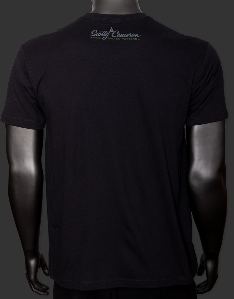 スコッティキャメロン グリーン タイトリスト スクリプト Tシャツ ブラック ＸＬ  SCOTTY CAMERON 2022 GREEN TITLEIST SCRIPT T SHIRT BLACK X LARGE 103167