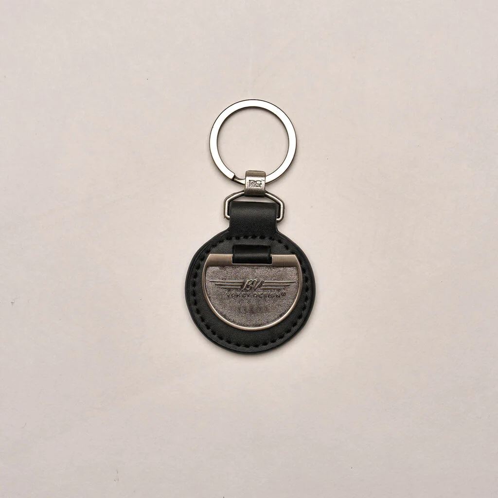 ボーケイ 2021 ＢＶウィング キーリング アンティーク ニッケルレザー　VOKEY 2021 BV WINGS KEYRING ANTIQUE NICKEL LEATHER 40322