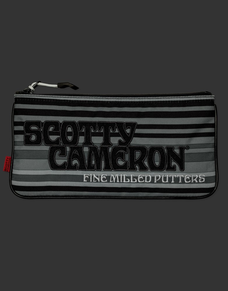 スコッティキャメロン サークルT　キャッシュバッグ セラーペ ノチョオスクーラ グレー　SCOTTY CAMERON 2024 CIRCLE T CASH BAG SERAPE NOCHE OSCURA 105232