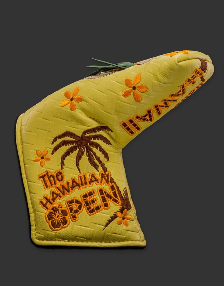 スコッティキャメロン 2022 ビンテージオアシス フラガール ヘッドカバー イエロー CAMERON 2022 HAWAIIAN OPEN VINTAGE OASIS HULA GIRL HEADCOVER YELLOW 103099