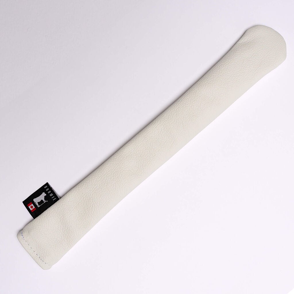 ボーケイ アライメントスティック ヘッドカバー ホワイト/ブラック/シルバー VOKEY 2022 ALIGNMENT STICK LEATHER HEADCOVER WHITE + BLACK/SILVER 40480