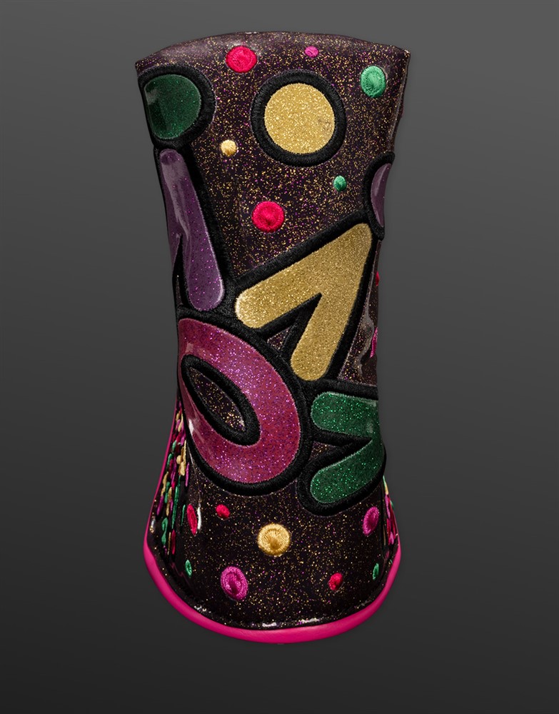 スコッティキャメロン マルディグラ カーニバルクラウン ヘッドカバー パープルスパークル  SCOTTY CAMERON 2026 MARDI GRAS CARNIVAL CROWN HEADCOVER PURPLE SPERCLE SC050058