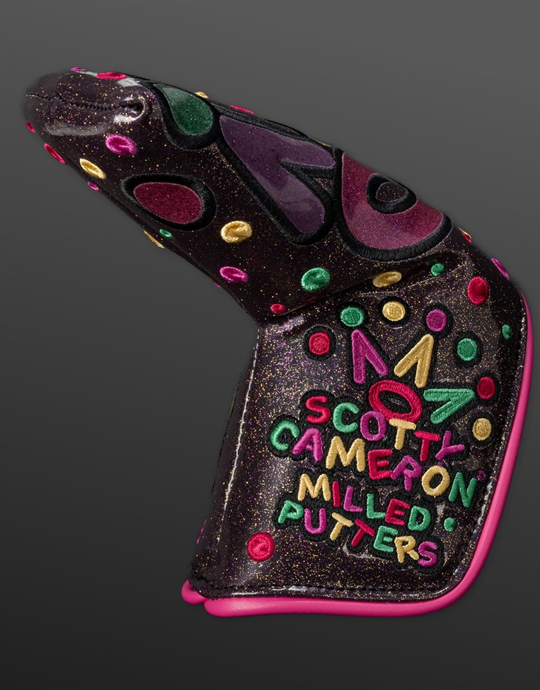 スコッティキャメロン マルディグラ カーニバルクラウン ヘッドカバー パープルスパークル  SCOTTY CAMERON 2026 MARDI GRAS CARNIVAL CROWN HEADCOVER PURPLE SPERCLE SC050058