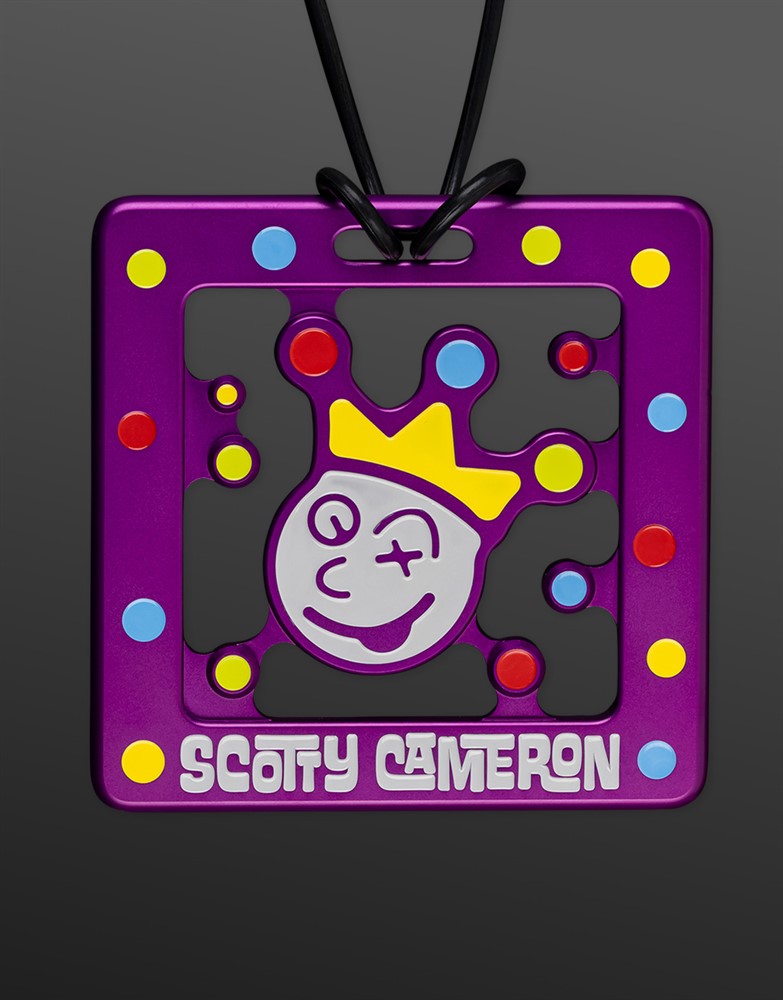 スコッティキャメロン ジャックポットジョニー バッグタグ バイオレット SCOTTY CAMERON 2026 JACKPOT JHONNY ALUMINUM BAG TAG VIOLET SC110033
