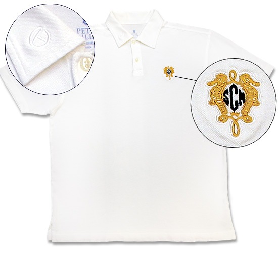 スコッティキャメロン スコッティズ サンウォシュド メッシュ ポロシャツ ホワイト Ｌ SCOTTY CAMERON 2009 SCOTTY'S SUN WASHED MESH POLO SHIRT WHITE L 80631