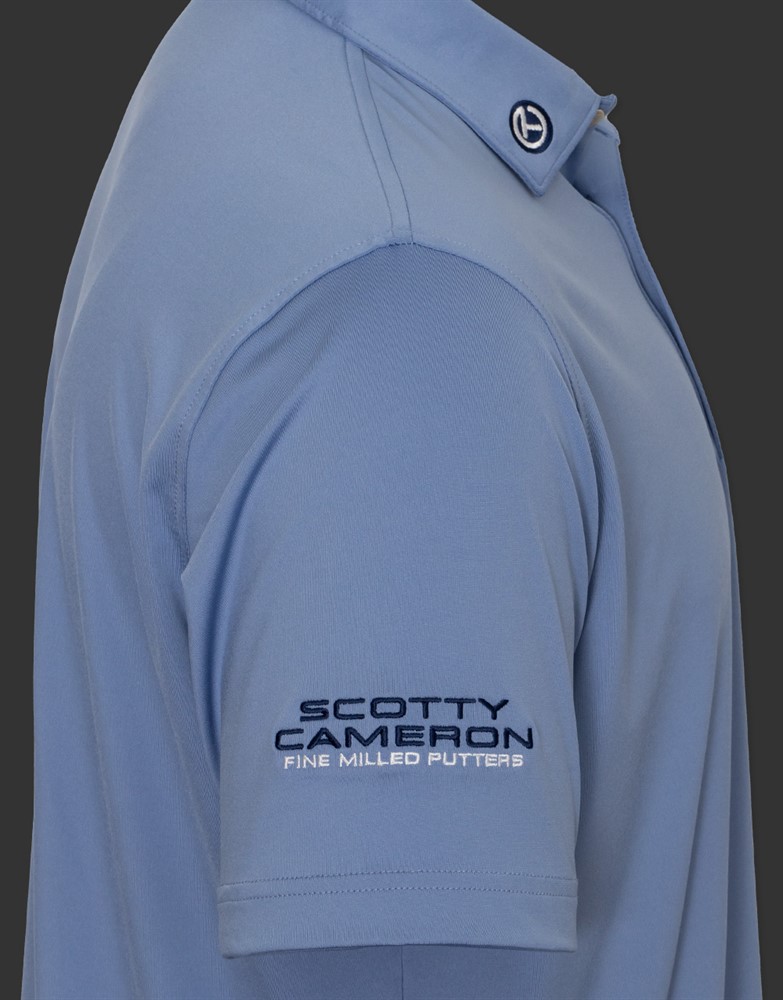 スコッティキャメロン ツアーポロ クラウン＆CO. ソリッド パフォーマンス ジャージ インフィニティ M　SCOTTY CAMERON 2024 POLO SHIRT SOLID PERFORMANCE JERSEY INFINITY MEDIUM 105316