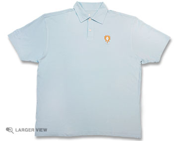 スコッティキャメロン スコッティズ サンウォシュド メッシュ ポロシャツ フロストブルー Ｌ SCOTTY CAMERON 2009 SCOTTY'S SUN WASHED MESH POLO SHIRT FROST BLUE L 80626