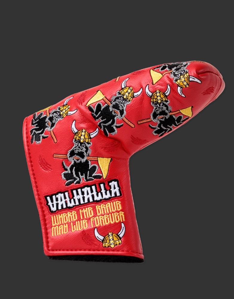 スコッティキャメロン 全米プロ ヴァルハラ バイキング スコッティドッグ ヘッドカバー レッド　SCOTTY CAMERON 2024 PGA VALHALLA VIKING SCOTTY DOG HEADCOVER RED 105385