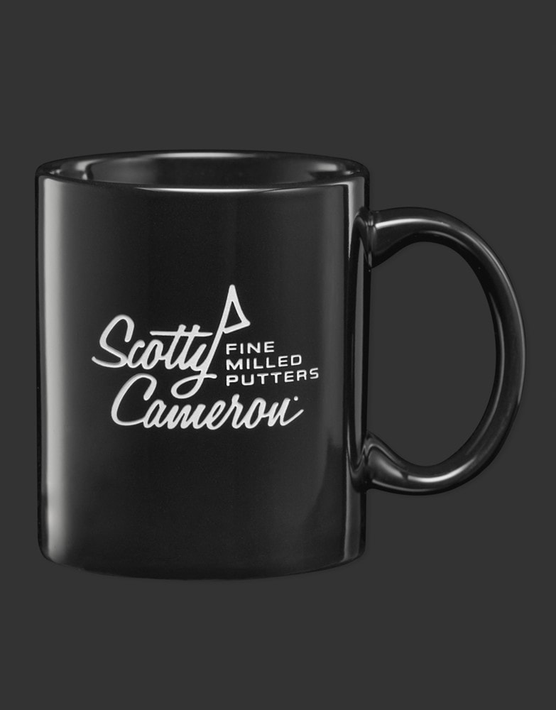 スコッティキャメロン SCピンフラッグファインミルドパターズ コーヒーマグ ブラック　 SCOTTY CAMERON 202 SC PINFLAG COFFEE MUG BLACK 105078