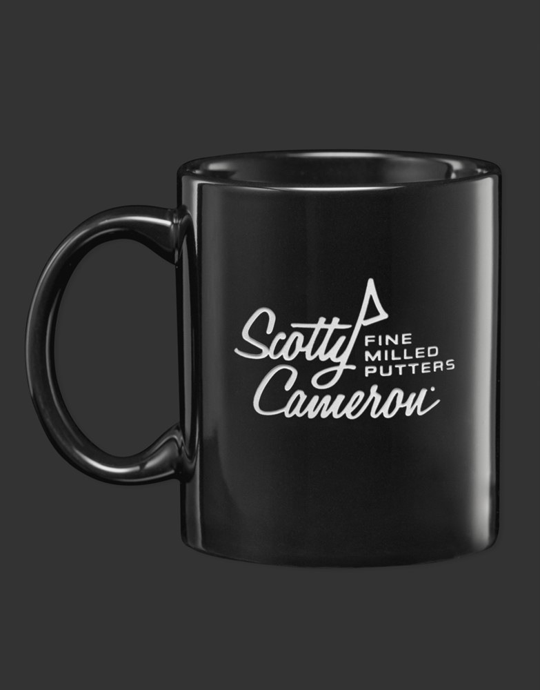スコッティキャメロン SCピンフラッグファインミルドパターズ コーヒーマグ ブラック　 SCOTTY CAMERON 202 SC PINFLAG COFFEE MUG BLACK 105078