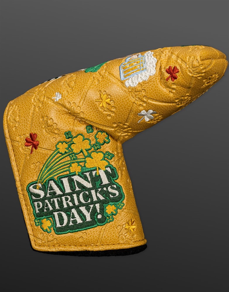 スコッティキャメロン セントパトリクスデイ ラッキー リリー スタンダード ヘッドカバー イエロー SCOTTY CAMERON 2026 ST. PATRICKS DAY LUCKY LILY STANDARD HEADCOVER YELLOW SC050059