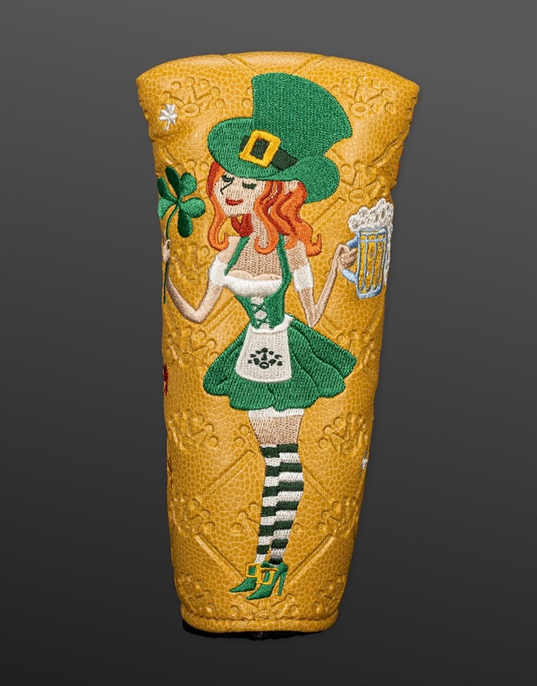スコッティキャメロン セントパトリクスデイ ラッキー リリー スタンダード ヘッドカバー イエロー SCOTTY CAMERON 2026 ST. PATRICKS DAY LUCKY LILY STANDARD HEADCOVER YELLOW SC050059