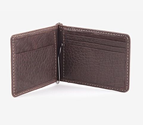ボーケイ バイソンレザー マネークリップ ブラウン VOKEY 2014 VISON LEATHER CASH COVER BROWN 38753
