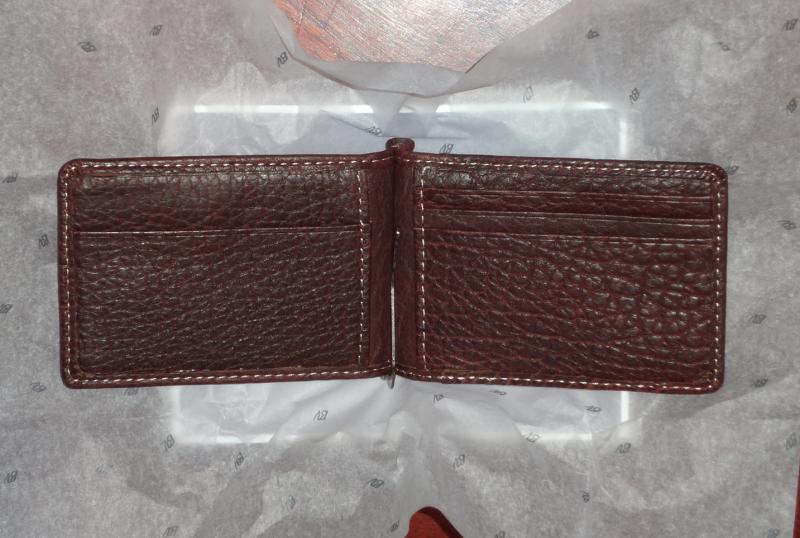 ボーケイ バイソンレザー マネークリップ ブラウン VOKEY 2014 VISON LEATHER CASH COVER BROWN 38753