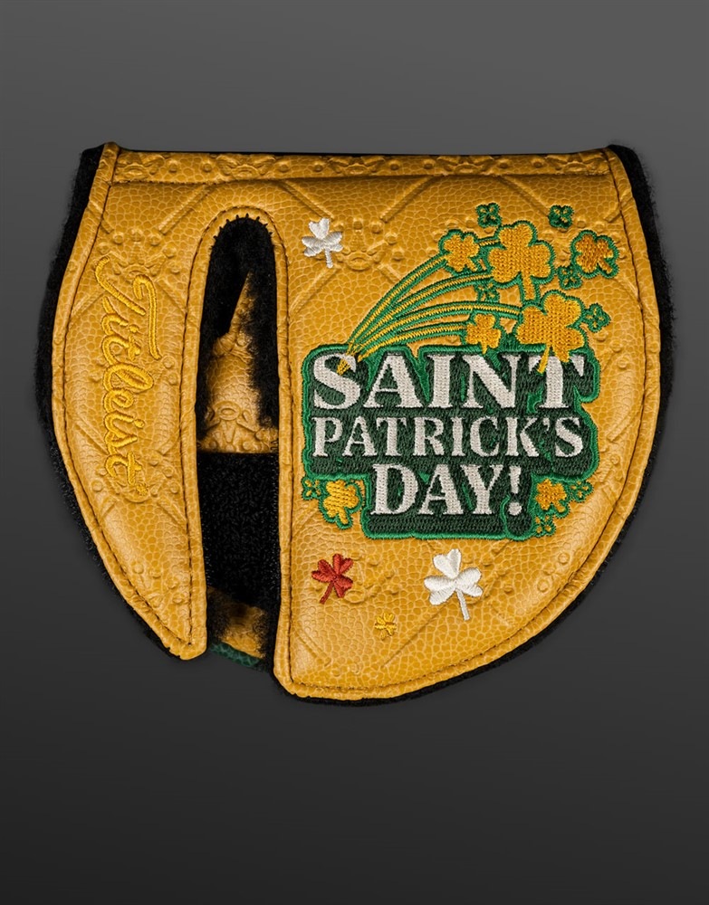 スコッティキャメロン セントパトリクスデイ ラッキー リリー ミッドラウンド ヘッドカバー イエロー　SCOTTY CAMERON 2026 ST. PATRICKS DAY LUCKY LILY MID ROUND HEADCOVER YELLOW SC050060