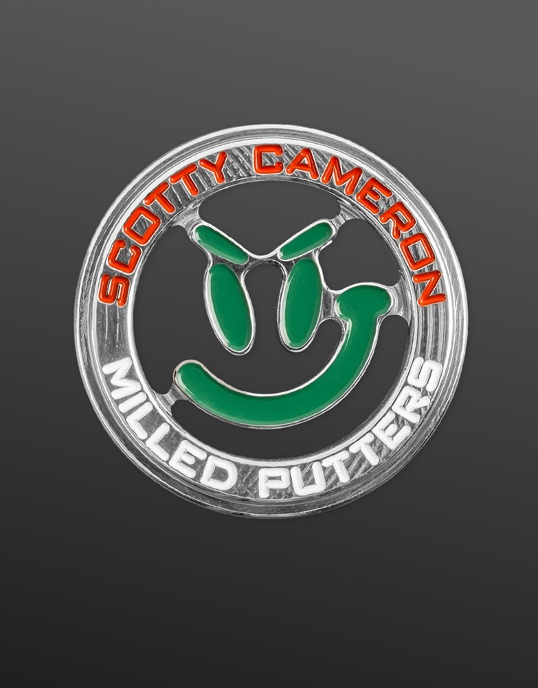 スコッティキャメロン グラインダー キャメロン コイン ボールマーカー グリーン/オレンジ/ホワイト　SCOTTY CAMERON 2026 GRINDER CAMERON COIN GREEN/ORANGE/WHITE SC110034