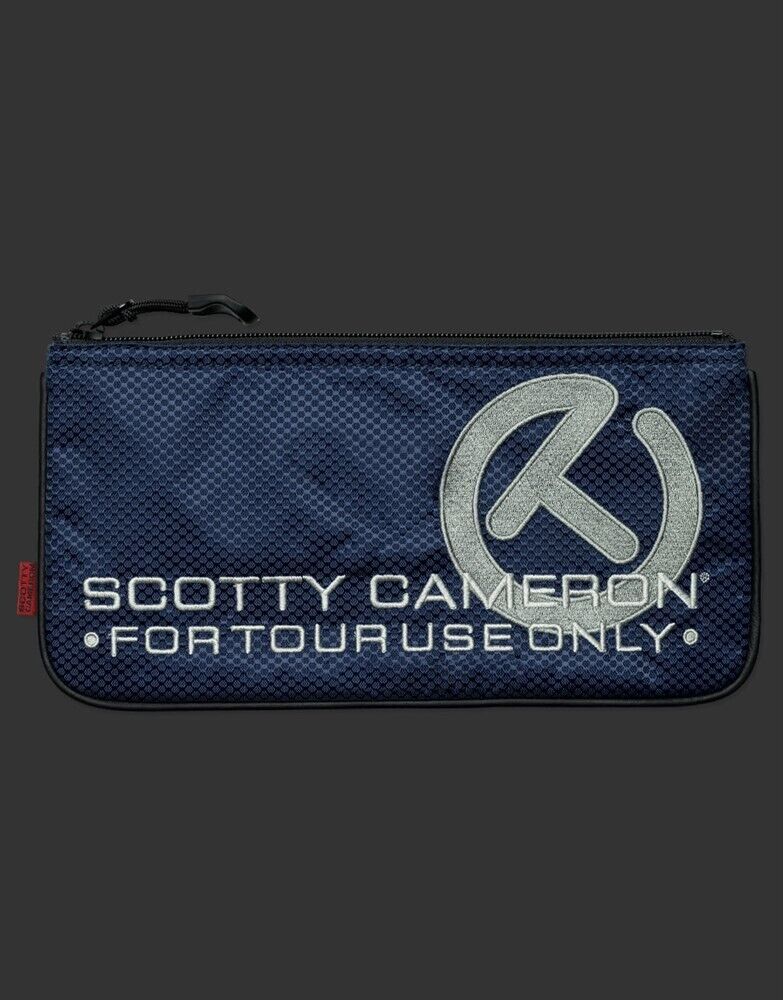 スコッティキャメロン ウィークエンダーサークルT　キャッシュバッグ　ネイビー　SCOTTY CAMERON 2024 WEEKENDER CIRCLE T CASH BAG NAVY 105217