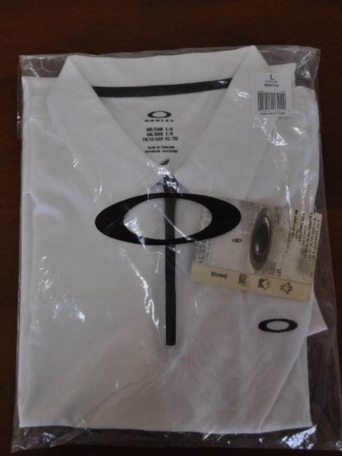 オークリー ポロシャツ ホワイト L OAKLEY PRIMO POLO WHITE L 432238