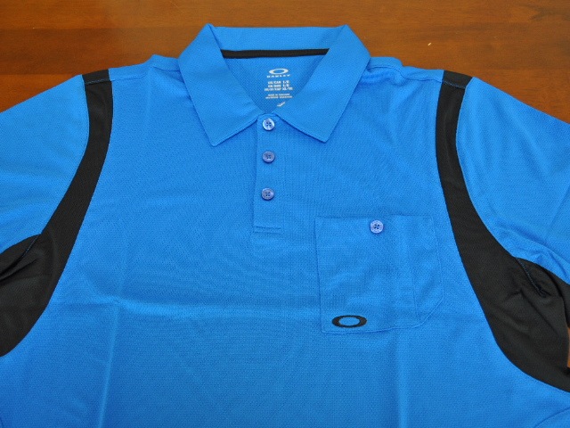オークリー ベターバターポロ ブルー OAKLEY BETTER BUTTER POLO BLUE AURA L 432242