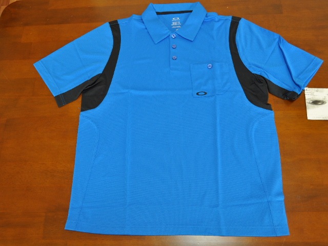 オークリー ベターバターポロ ブルー OAKLEY BETTER BUTTER POLO BLUE AURA L 432242
