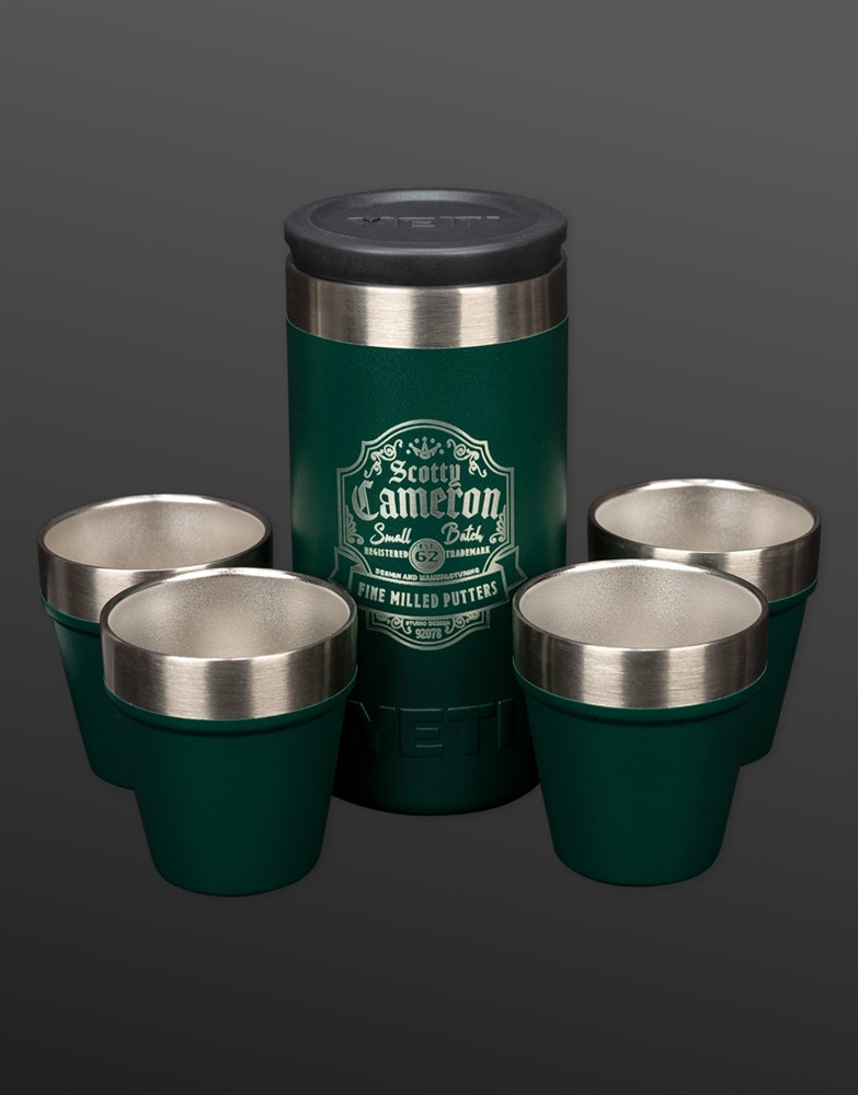 スコッティキャメロン スモールバッチ イエティ ショット グラス セット/４ キャリングケース付き　SCOTTY CAMERON 2026 SMALL BATCH YETI SHOT GLASSES SET/4 SC090010